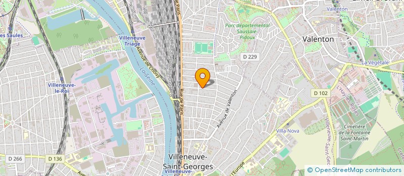 localisation de l'entreprise MADAME JOSIETE LEITAO FURTADO DE SOUSA à VILLENEUVE-SAINT-GEORGES