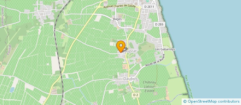 localisation de l'entreprise MADAME JOSSELINE BIKIE  PAUILLAC