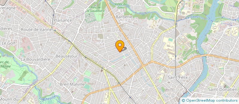 localisation de l'entreprise MADAME JOSSELINE MENARD à NANTES