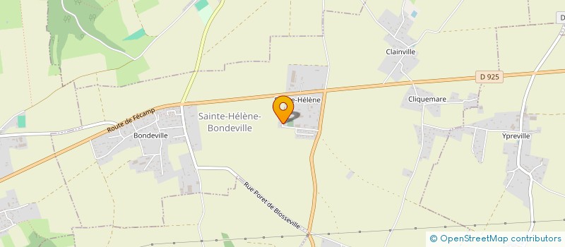 localisation de l'entreprise MADAME JOSSELINE RECHER à SAINTE-HELENE-BONDEVILLE