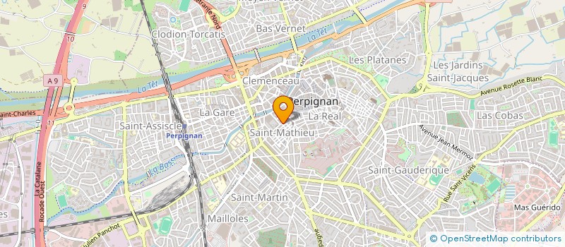localisation de l'entreprise MADAME JOSSELYNE ALLIO  PERPIGNAN