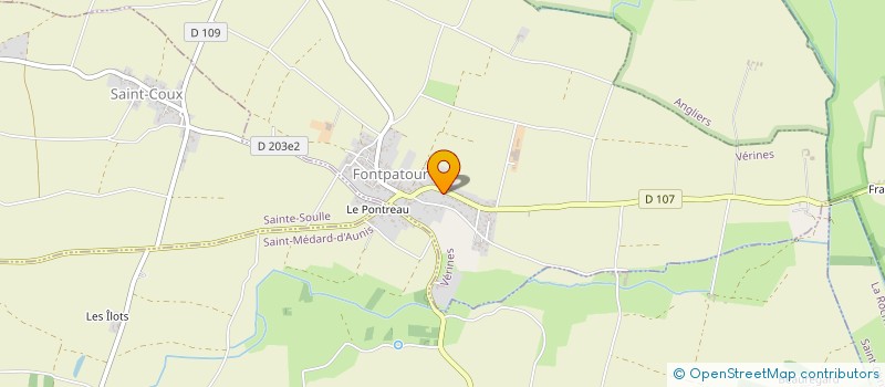 localisation de l'entreprise MADAME JOSSELYNE DIEUMEGARD  VERINES