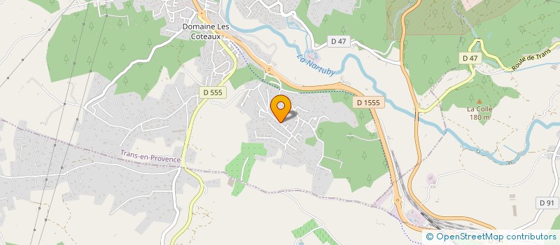 localisation de l'entreprise MADAME JOSSELYNE DUTHOIT à TRANS-EN-PROVENCE
