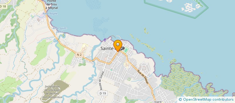 localisation de l'entreprise MADAME JOSUA MONROSE  SAINTE-ROSE