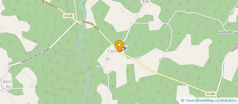 localisation de l'entreprise MADAME JOSY ARNAUDIN  CACHEN