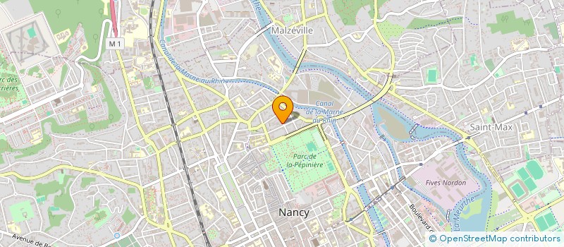 localisation de l'entreprise MADAME JOSYANE BEHAR  NANCY