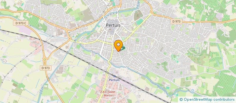 localisation de l'entreprise MADAME JOSYANE CRESPILLO  PERTUIS