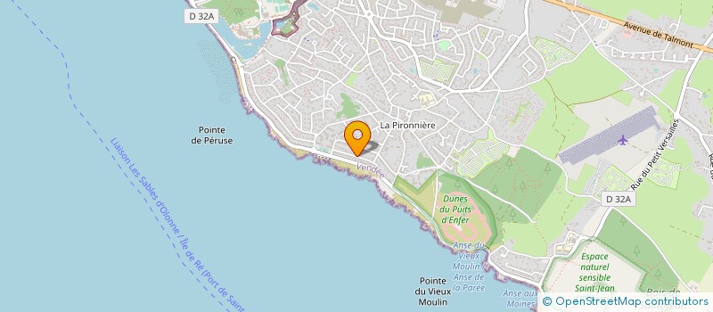 localisation de l'entreprise MADAME JOSYANE HUMEAU  LES SABLES D'OLONNE