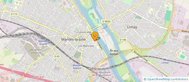 localisation de l'entreprise MADAME JOSYANE QUEYRAUD à MANTES-LA-JOLIE