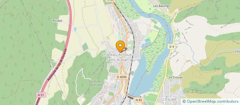 localisation de l'entreprise MADAME JOSYANE TRON  CHATEAU-ARNOUX-SAINT-AUBAN