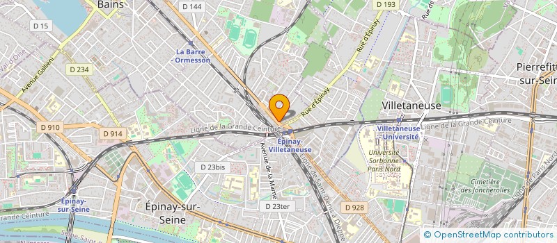 localisation de l'entreprise MADAME JOUANA MORCOS  DEUIL-LA-BARRE