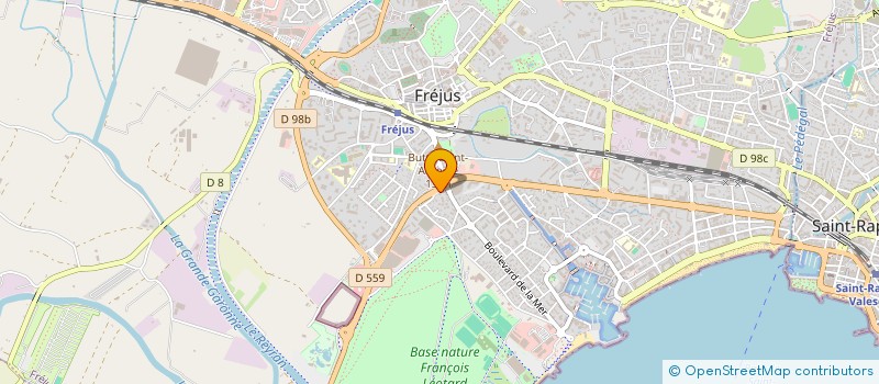 localisation de l'entreprise MADAME JOUDA DEBBABI à FREJUS