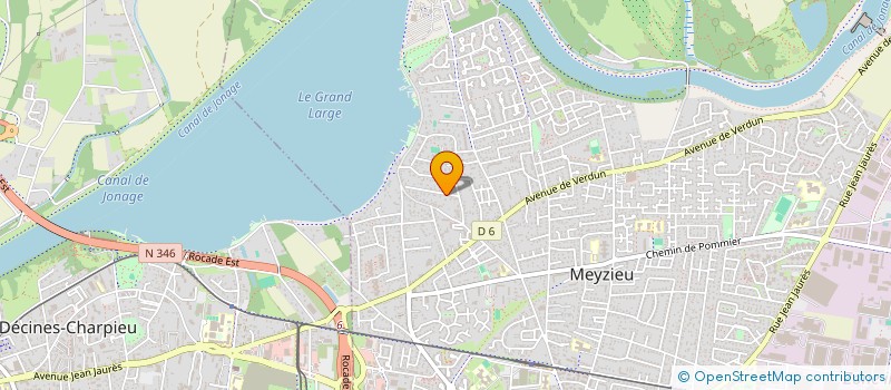 localisation de l'entreprise MADAME JOUDA TLALET à MEYZIEU