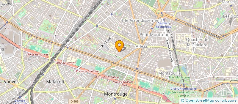 localisation de l'entreprise MADAME JOUERETOU NGOUGOUNRE  PARIS