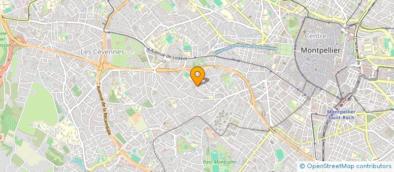 localisation de l'entreprise MADAME JOULIA HAMMOUDA à MONTPELLIER