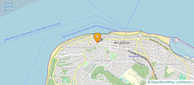 localisation de l'entreprise MADAME JOVITA ENCARNACAO à ARCACHON