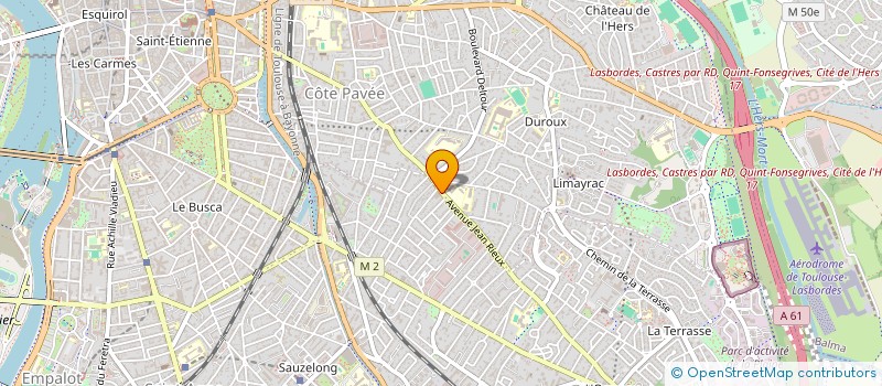 localisation de l'entreprise MADAME JOVITA MATEOS à TOULOUSE