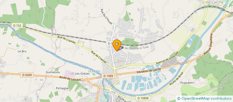 localisation de l'entreprise MADAME JOY ANGLADE  SAINT-PANTALEON-DE-LARCHE