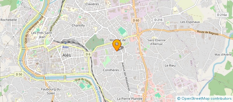 localisation de l'entreprise MADAME JOY ASSOIGNONS  ALES