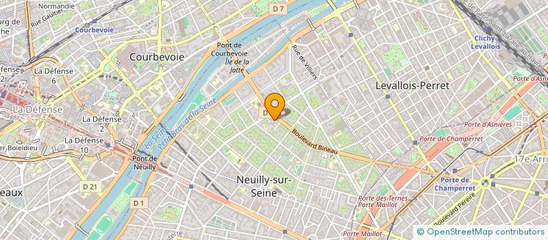localisation de l'entreprise MADAME JOY BESNAINOU à NEUILLY-SUR-SEINE