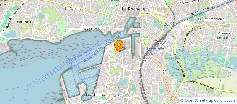 localisation de l'entreprise MADAME JOY BIRAUD  LA ROCHELLE