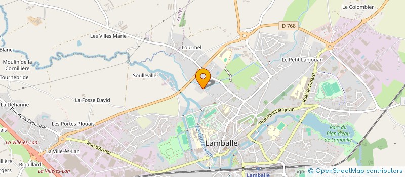 localisation de l'entreprise MADAME JOY BOTHOREL  LAMBALLE-ARMOR