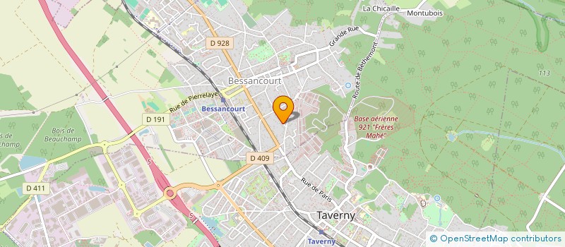 localisation de l'entreprise MADAME JOY CAILLET  BESSANCOURT