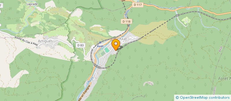 localisation de l'entreprise MADAME JOY DUFFOURG  AXAT