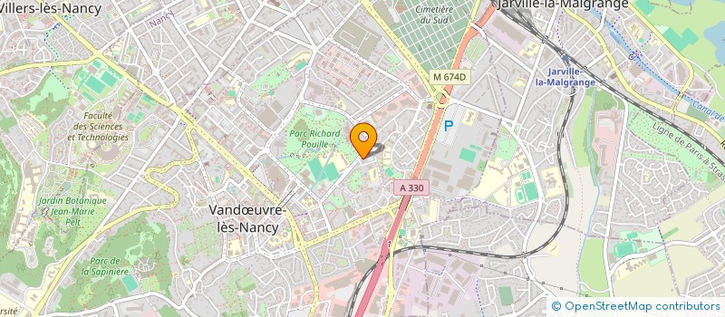 localisation de l'entreprise MADAME JOY GODWIN EDOBAR  VANDUVRE-LES-NANCY