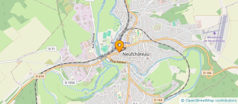 localisation de l'entreprise MADAME JOY LECLERC à NEUFCHATEAU