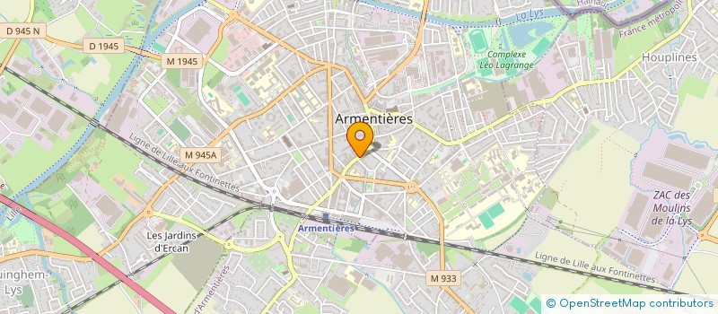 localisation de l'entreprise MADAME JOY MARTEL  ARMENTIERES