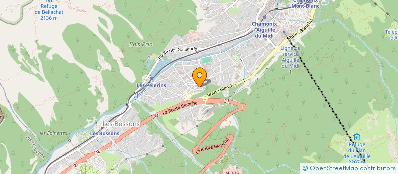 localisation de l'entreprise MADAME JOY MOONEY  LES HOUCHES