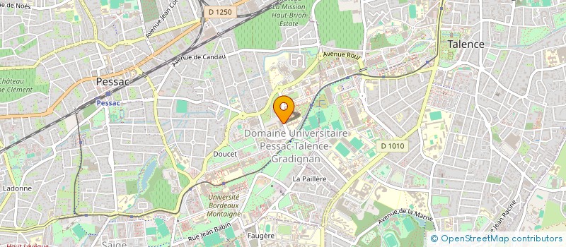 localisation de l'entreprise MADAME JOY MOONEY à PESSAC