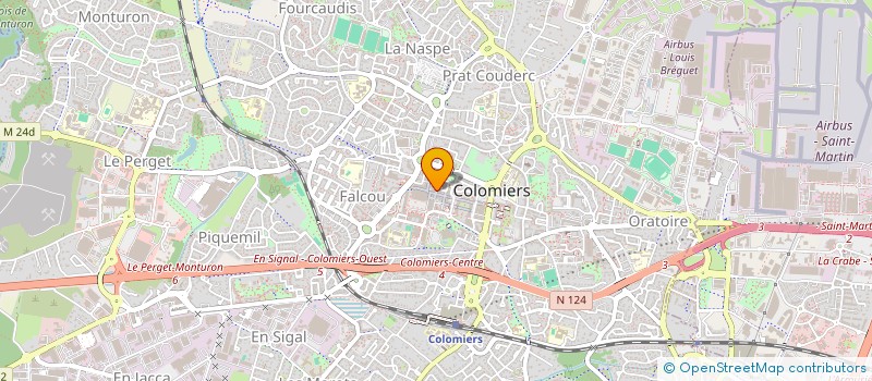 localisation de l'entreprise MADAME JOY OGHOGHO UGBO à COLOMIERS