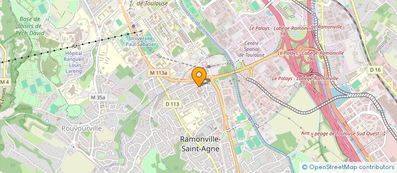 localisation de l'entreprise MADAME JOY PARASSOLS  VIEILLE-TOULOUSE