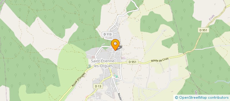 localisation de l'entreprise MADAME JOY RUTTER à SAINT-ETIENNE-LES-ORGUES