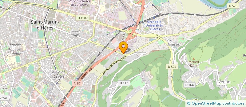 localisation de l'entreprise MADAME JOY SAVAGE  SAINT-MARTIN-D'HERES