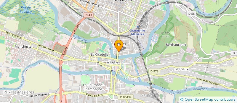 localisation de l'entreprise MADAME JOY TOSE  CHARLEVILLE-MEZIERES