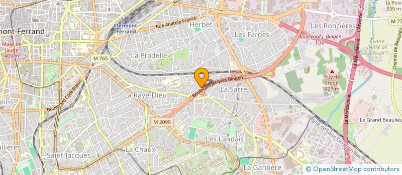 localisation de l'entreprise MADAME JOY VINCENT  AUBIERE