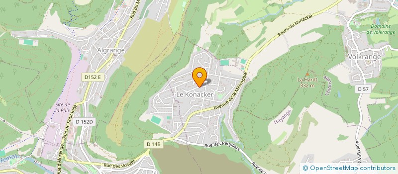 localisation de l'entreprise MADAME JOYCE ACHOUB  HAYANGE