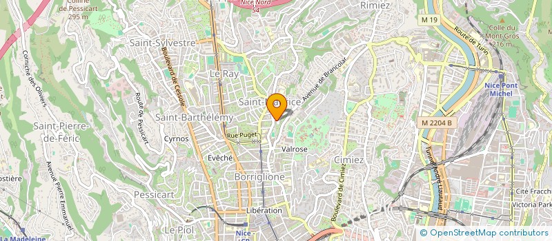 localisation de l'entreprise MADAME JOYCE HASSENFORDER  NICE