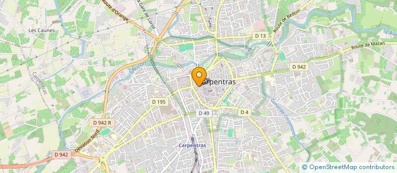 localisation de l'entreprise MADAME JOYCE NJOKI GATUTHUI  CARPENTRAS