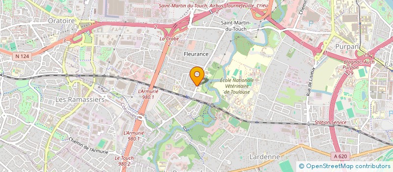 localisation de l'entreprise MADAME JOYCE PETIT-PRESTOUD à TOULOUSE