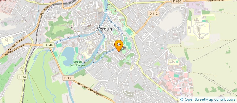 localisation de l'entreprise MADAME JOYCE SIWCZAK  VERDUN