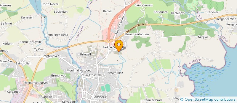 localisation de l'entreprise MADAME JOYCIA GOBIN  PONT-L'ABBE