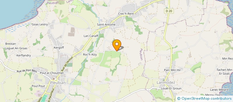 localisation de l'entreprise MADAME JU BARBIER  KERBORS