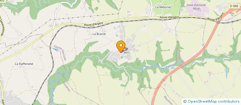 localisation de l'entreprise MADAME JUANA GARCIA INFANTES à SAINTE-GEMME
