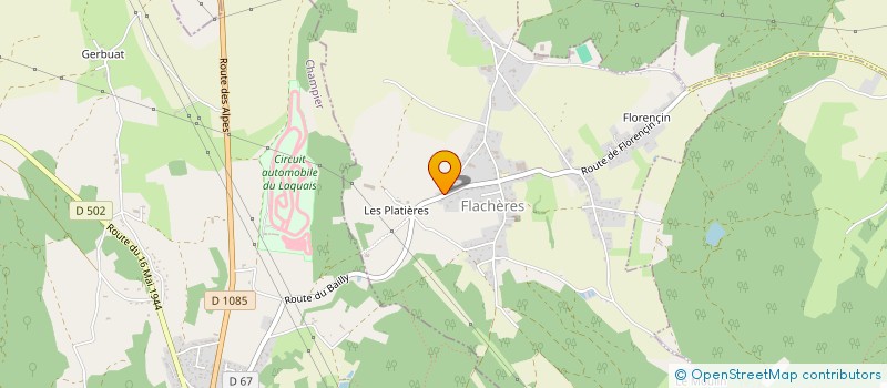 localisation de l'entreprise MADAME JUANA GONZALEZ  FLACHERES