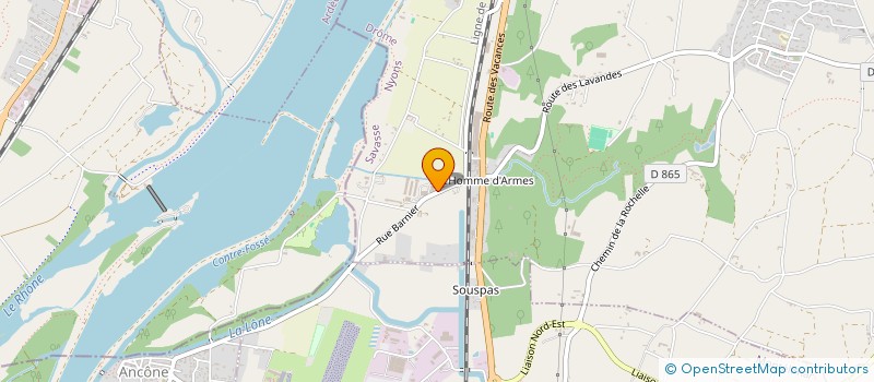 localisation de l'entreprise MADAME JUANA LOPEZ  LA COUCOURDE