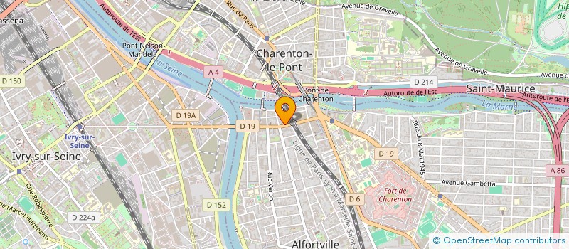 localisation de l'entreprise MADAME JUANA RANERO VEGA à ALFORTVILLE